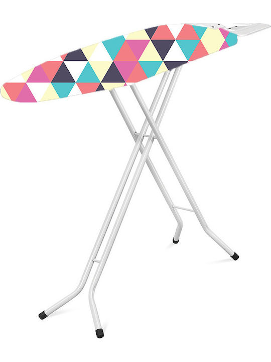 Vesta Basic Ironing Board For Steam Iron Foldable Triangles 119x34x83cm