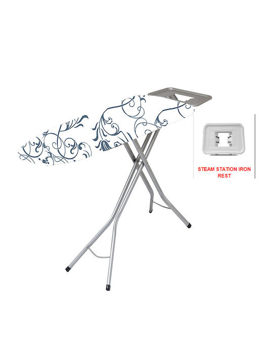 Vesta Pearl Ironing Board For Steam Iron Foldable 155x45x95cm