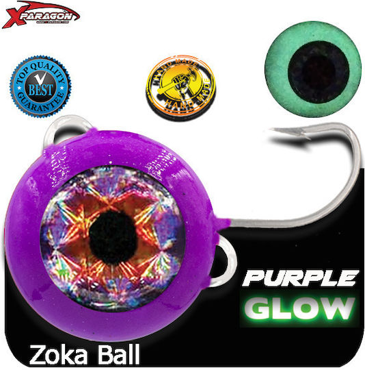 X-paragon Zoka Ball Ζόκα Glow Extra Power Φωσφόρου 250gr Purple