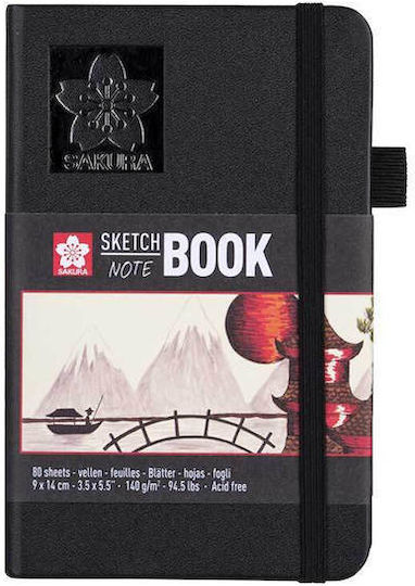 Notebook Sketchbook Sakura White Paper 9 x 14 Cm