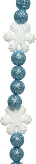 Euronova Christmas Garland White 225x4cm 1pc