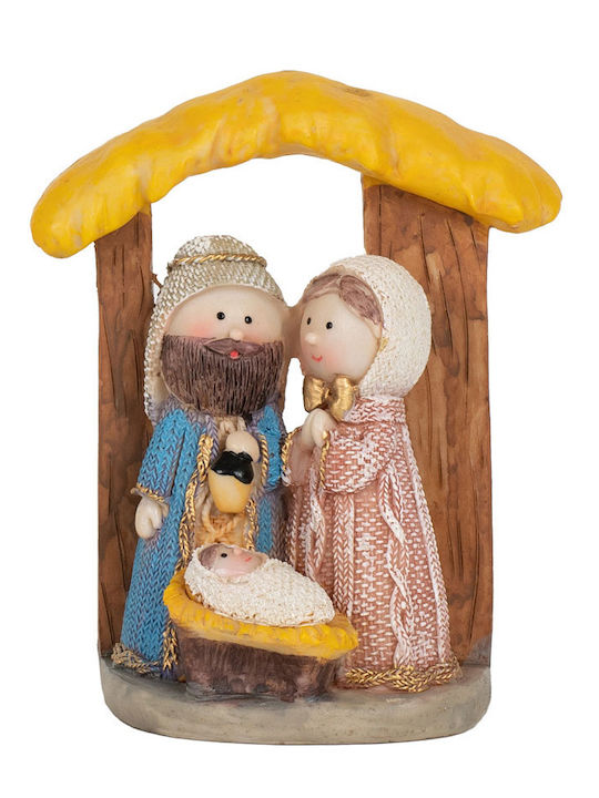 Euronova Decorative Nativity Representation Polyresin 10x7x17 cm