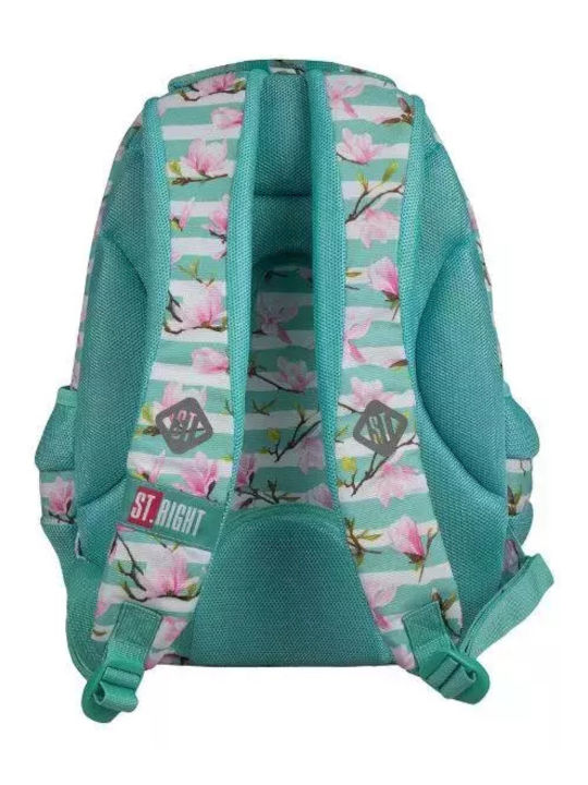 St. Majewski Magnolia Flower 4-chamber Tasche Rucksack Grün