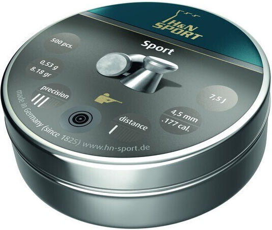 H&n Sport Pellets 4.5mm 500pcs