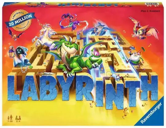 Board Game Labyrinth 21 for 2-4 Players 7+ Years Old (RO) Ravensburger