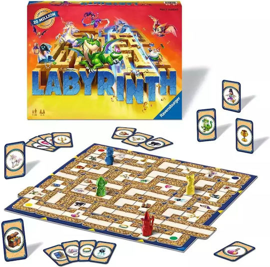 Board Game Labyrinth 21 for 2-4 Players 7+ Years Old (RO) Ravensburger