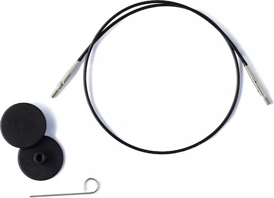 Cable 100cm to Form Circular Needle with Wild Rose Tips Sold Separately 3-15 223983/973 Prym