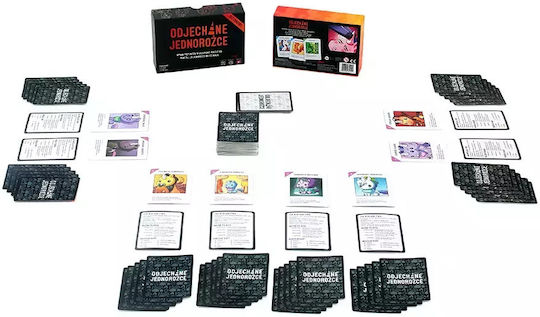 Board Game Unstable Unicorns (PL) for 2-4 Players 18+ Years Old (PL) Rebel Games