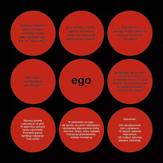 Board Game Ego for 2-6 Players 14+ Years Old (EN) Trefl
