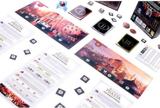 Game Expansion 7 Wonders (Second Edition): Cities (pl) for 3-7 Players 10+ Years Old (PL) Rebel Games