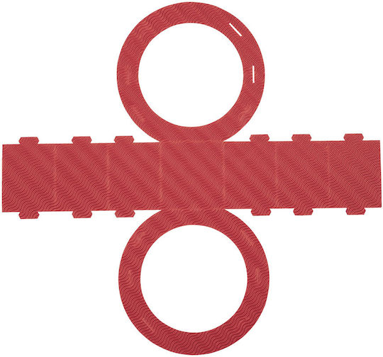 3D Heyda Papier Rundes Dekoratives Element Durchmesser 22cm Rote 204876225