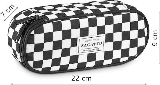 Zagatto Несесер Пълна Метална с 2 Отделения Черна