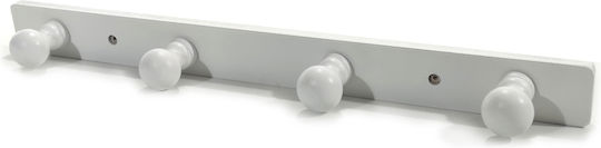 General Trade Ξύλινη 4 Θέσεων 52x5cm