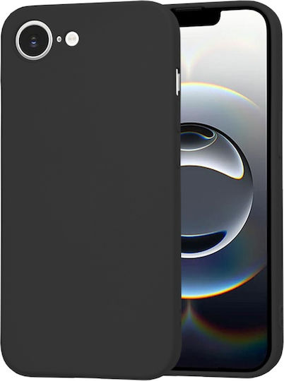 Black Silicone Back Cover (iPhone 17e / 16e)