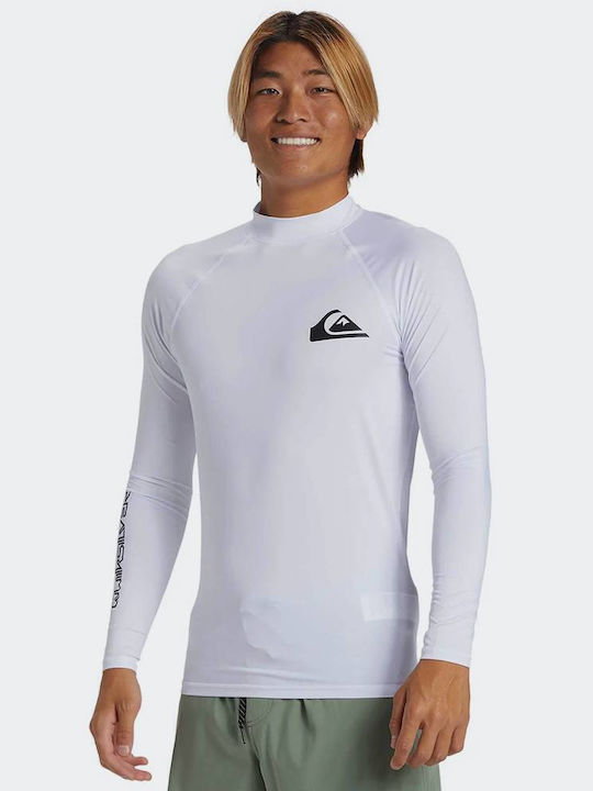 Quiksilver Everyday Men's Long Sleeve Sun Protection Shirt White