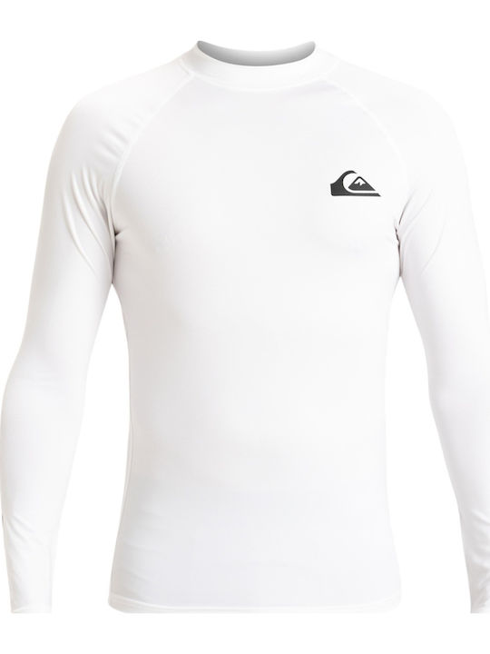 Quiksilver Everyday Men's Long Sleeve Sun Protection Shirt White
