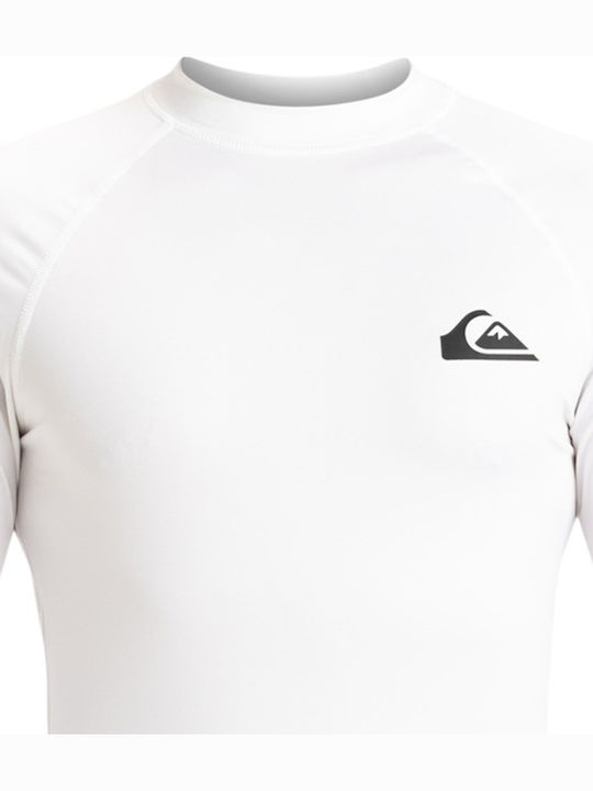 Quiksilver Everyday Men's Long Sleeve Sun Protection Shirt White