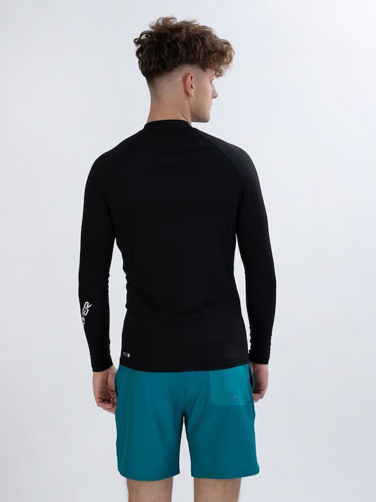Quiksilver Men's Long Sleeve Sun Protection Shirt Black