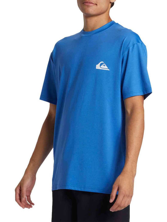 Quiksilver Everyday Men's Short Sleeve Sun Protection Shirt Blue
