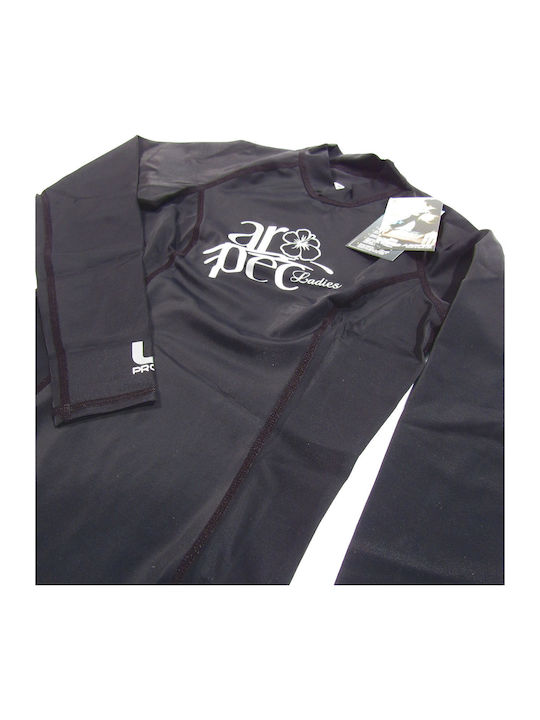Aropec UPF 50+ Sun Protection Shirt Black Aropec UPF 50+ Sun Protection Shirt Black