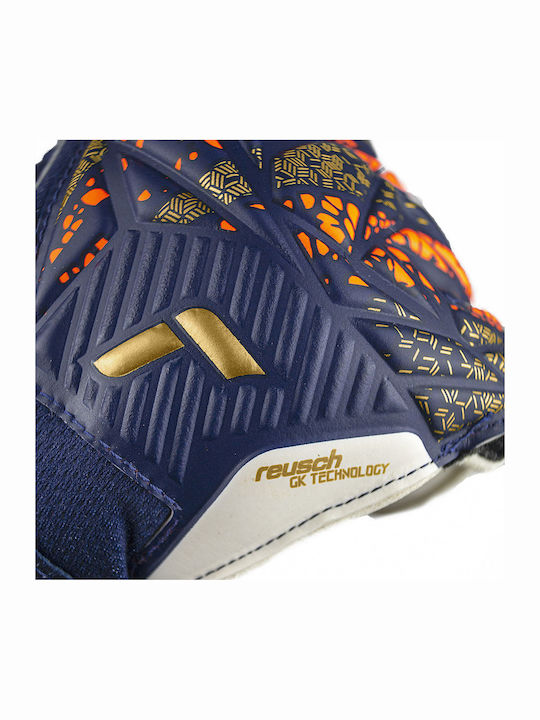 Reusch Attrakt Grip Γάντια Τερματοφύλακα Ενηλίκων Μπλε