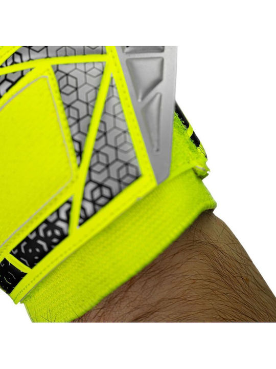 Reusch Attrakt Freegel Kids Goalkeeper Gloves Yellow