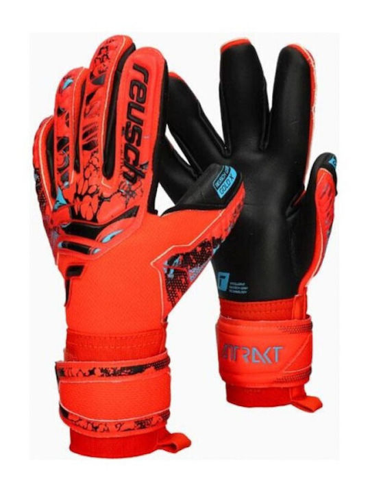Reusch Attrakt Γάντια Τερματοφύλακα Παιδικά Κόκκινα