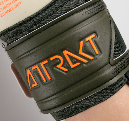 Reusch Attrakt Freegel Gold X Голмански ръкавици за Възрастни Зелени