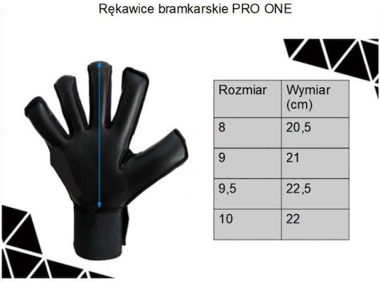 Yakimasport Adults Goalkeeper Gloves Black