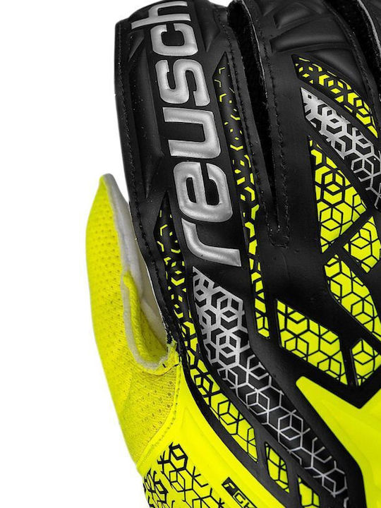 Reusch Attrakt Solid Γάντια Τερματοφύλακα Ενηλίκων Κίτρινα