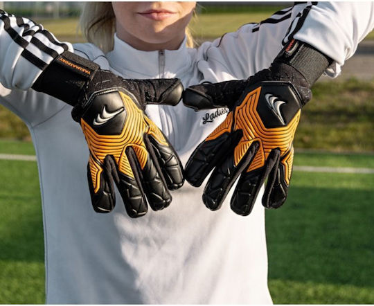 Yakimasport Adults Goalkeeper Gloves Black