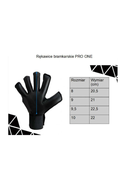 Yakimasport Γάντια Τερματοφύλακα Ενηλίκων Μαύρα