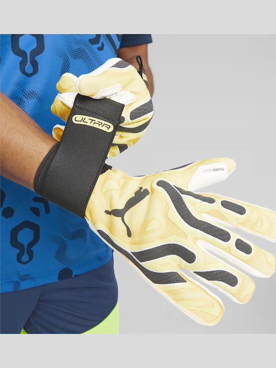 PUMA Ultra Ultimate Hybrid Γάντια Τερματοφύλακα Ενηλίκων Κίτρινα