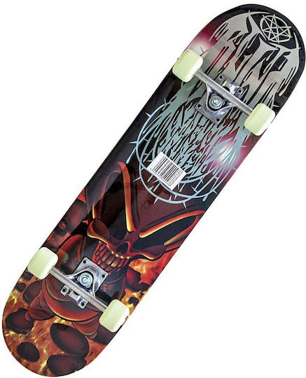 AMILA Skatebird Skull 7.87" Комплектен Къса дъска Многоцветен