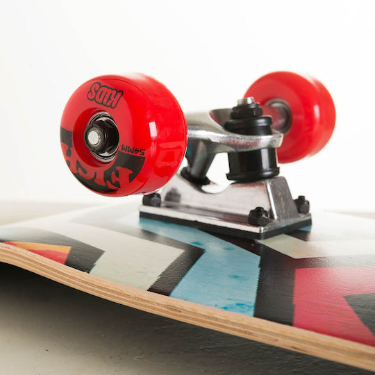 Fish Skateboards Distortion 8" Complete Shortboard Πολύχρωμο