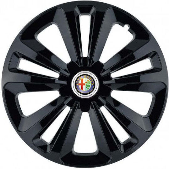 Set Capace de Roți Auto 4 Bucăți 14" Portocalii