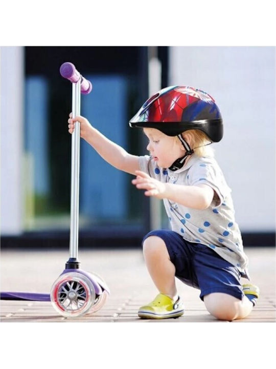 AS Spiderman Kids' Helmet for City Bike with LED Light