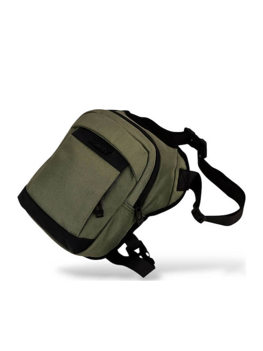 Genți de Talie pentru Picior 20x10x26 Mcan M-819 Verde