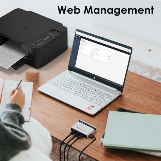 Wavlink Nu516u1 Usb2.0 Lan Bridge Wifi 10 100mbps Steckdose Europa Verschiedenes Netzwerkzubehör
