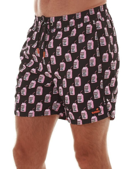Men's Swimwear Shorts Blue with Patterns