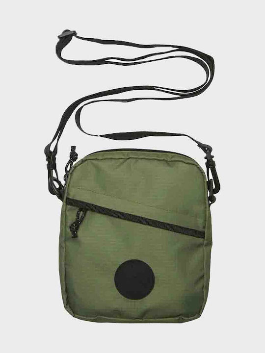 Men's Shoulder Crossbody Bag Oil Green