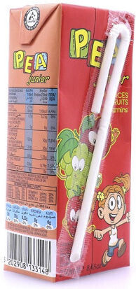 Ρέα Χυμός Junior Φράουλα / Μήλο / Σταφύλι 250ml