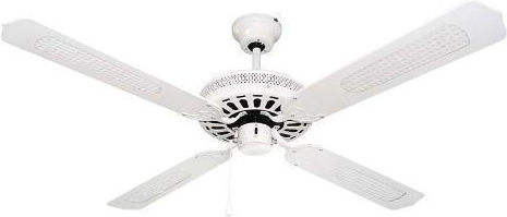 Lineme Deco Deckenventilator 132cm Weiß