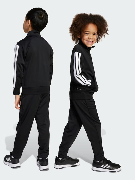 Essentials Kinder Trainingsanzüge Mit Jacke Schwarz/Weiß 2Stücke