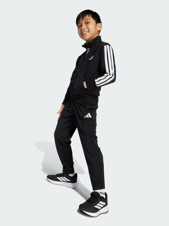 Essentials Kinder Trainingsanzüge Mit Jacke Schwarz/Weiß 2Stücke