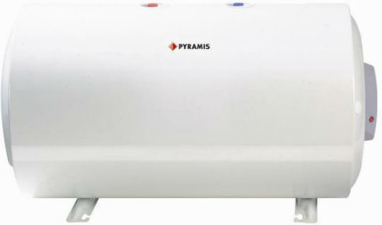 Pyramis Θερμοσίφωνας 40lt Glass Οριζόντιος 4kW