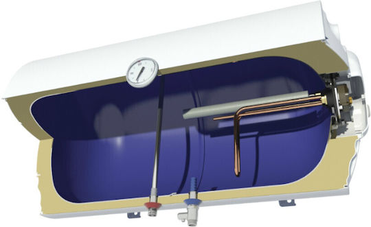 Nobel Dreapta Boilere electrice 120lt Sticlă Orizontal 4kW