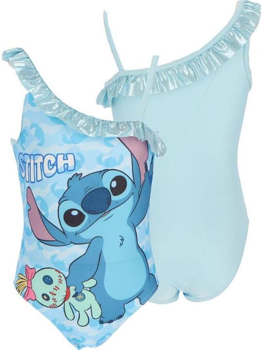 Disney Lilo & Stitch Kinder Badeanzug Einteilig Light Blue