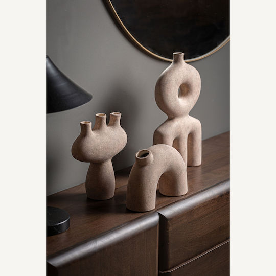 Dekorative Keramikvase Zartes Rosa