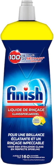 Finish Rinse Shine Aid Liquid Dishwasher Brightener 800ml